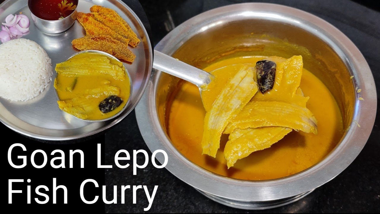 Goan Lepo Fish Curry/Hooman | Sole/Tongue Fish Curry #goan