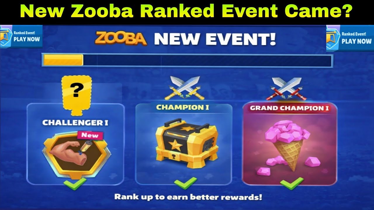 Will New Ranked Event Is Come In Zooba 💥 | When It Come ? 🔥 | Zooba
