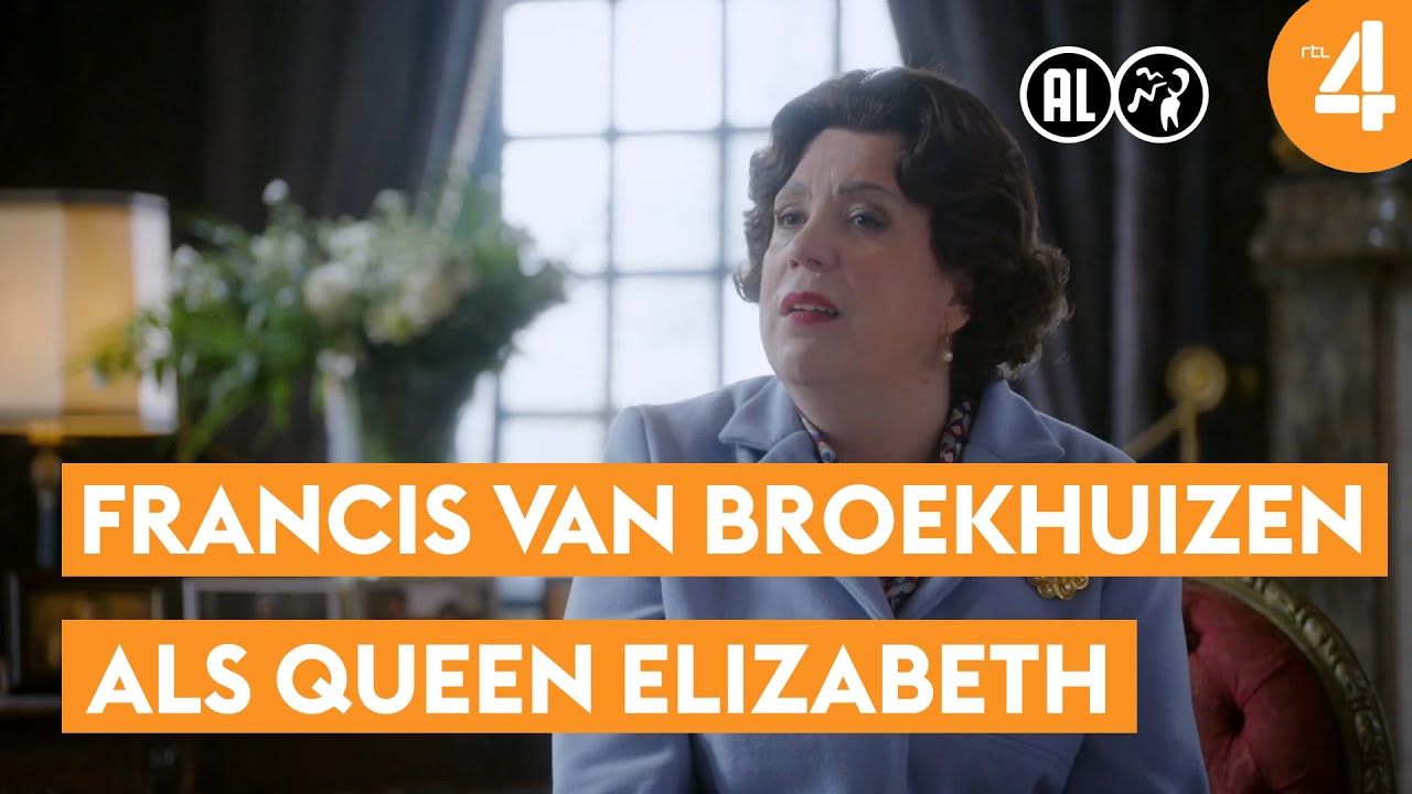 Francis schittert als Queen Elizabeth - De TV Kantine