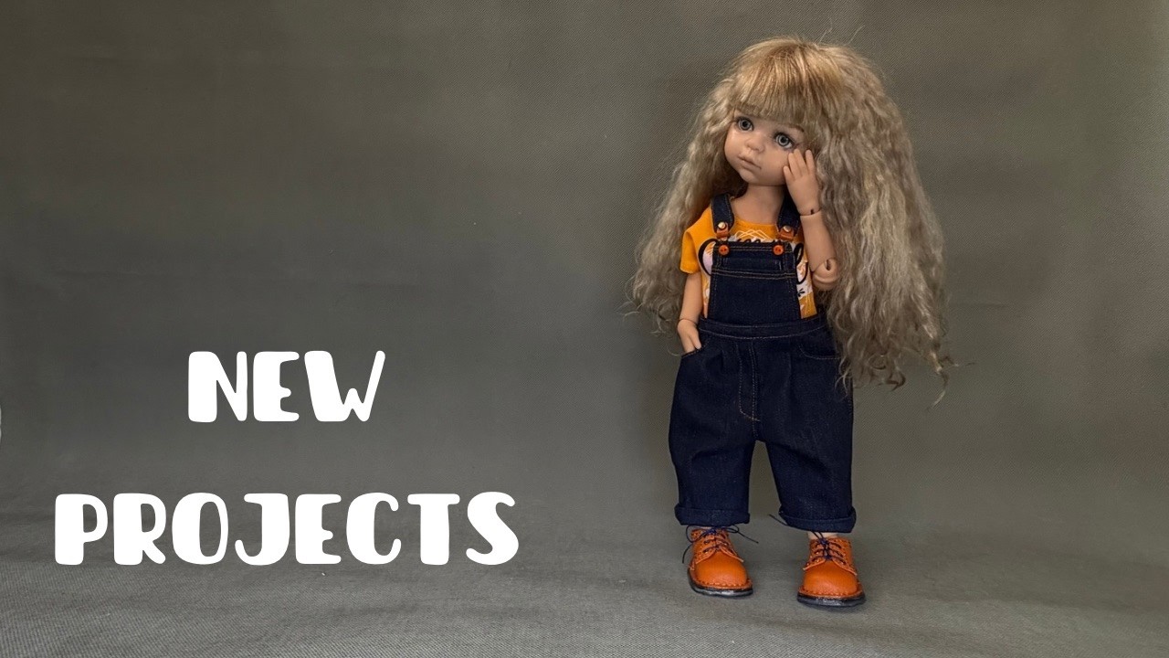 6 overalls, boots…