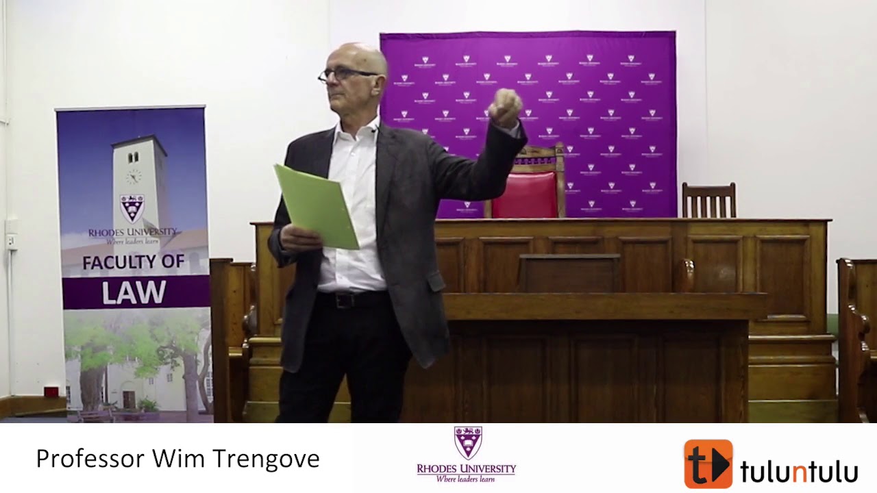 Prof Wim Trengrove SC : the Oakbay case