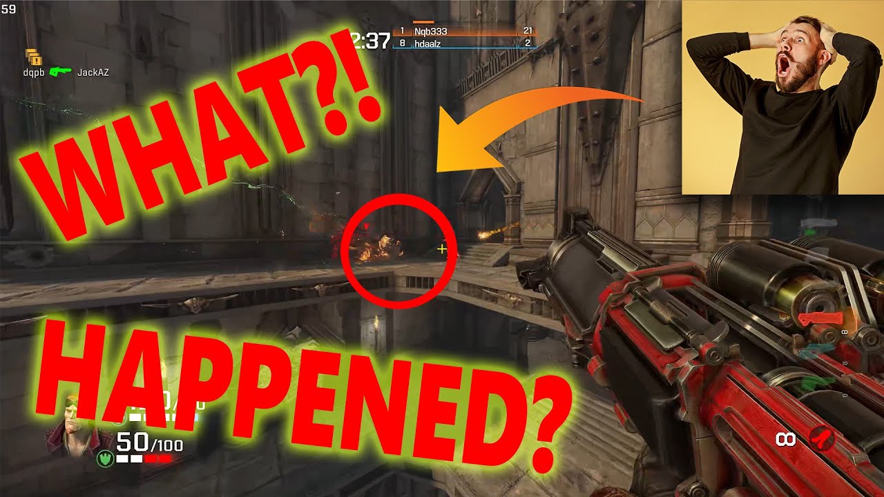 Insanely Lucky Bad Kills, You Won't believe It - Quake Champions
