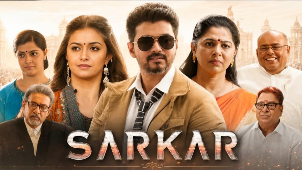 Sarkar Full Movie Hindi Dubbed | thalapathy vijay | Keerthy Suresh | Yogi Babu | Deatails & Review