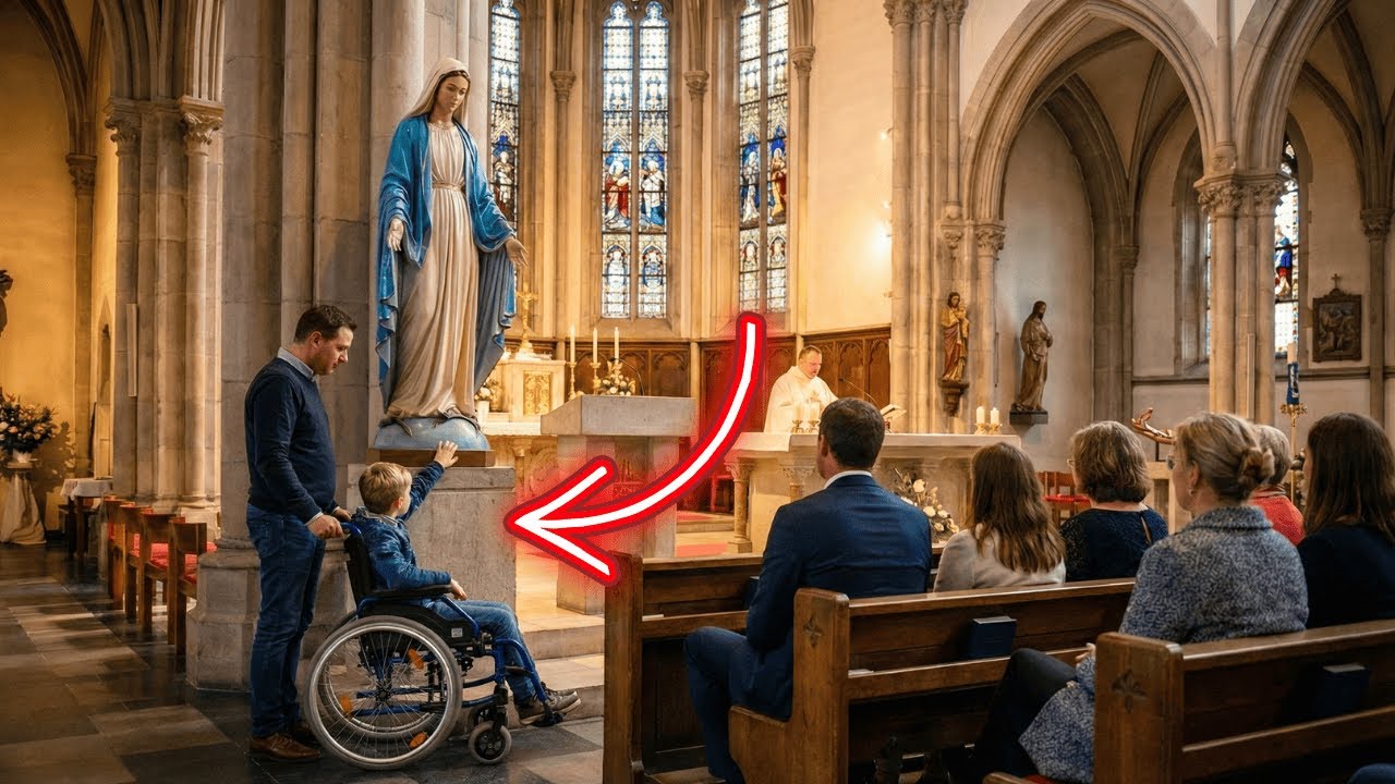 Christmas Miracle: A Boy in a Wheelchair Touches the Virgin Mary. Then Something IMPOSSIBLE Happened