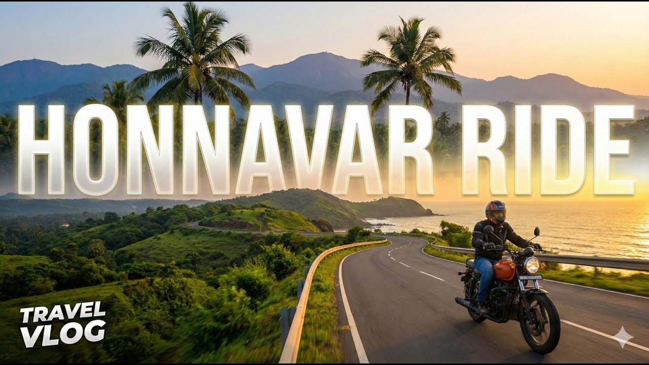 Honnavar Bike Ride Day 1 |  Devimane Ghat & sharavathi mangrove boardwalk | ಕನ್ನಡ ಮೊಟೋವ್ಲಾಗ್