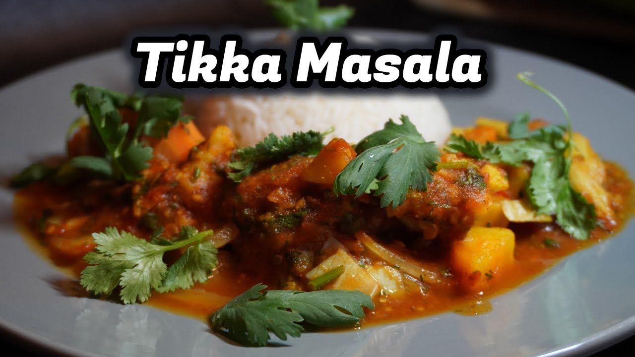 TIKKA MASALA / VEGETALES CON SALSA HINDU / RECETA SALUDABLE