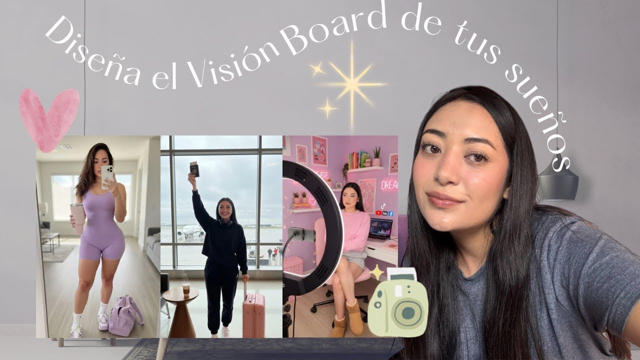 Diseña tu vida IDEAL con iA 🤖 | Tutorial de VISIÓN BOARD 2026 con Inteligencia Artificial 🎀🔝