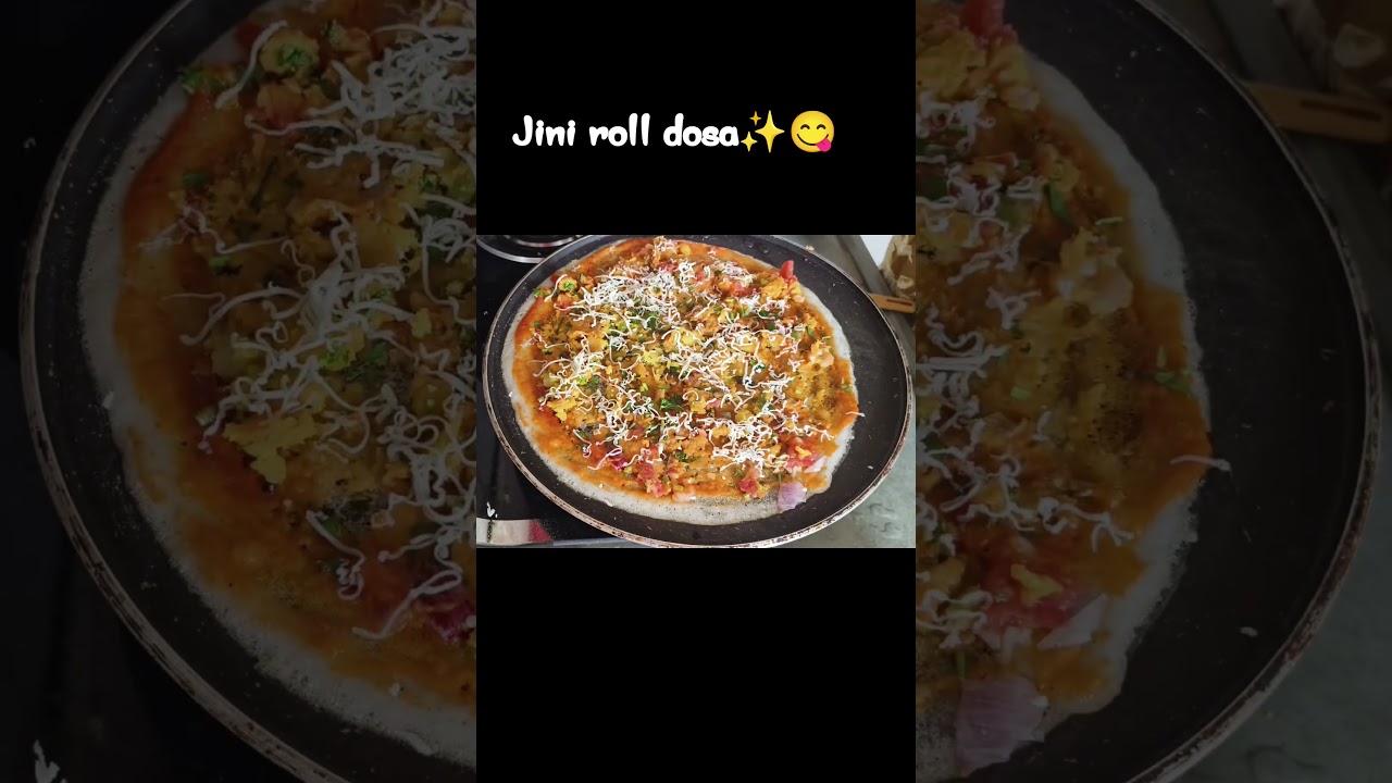 # jini roll dosa ✨😋