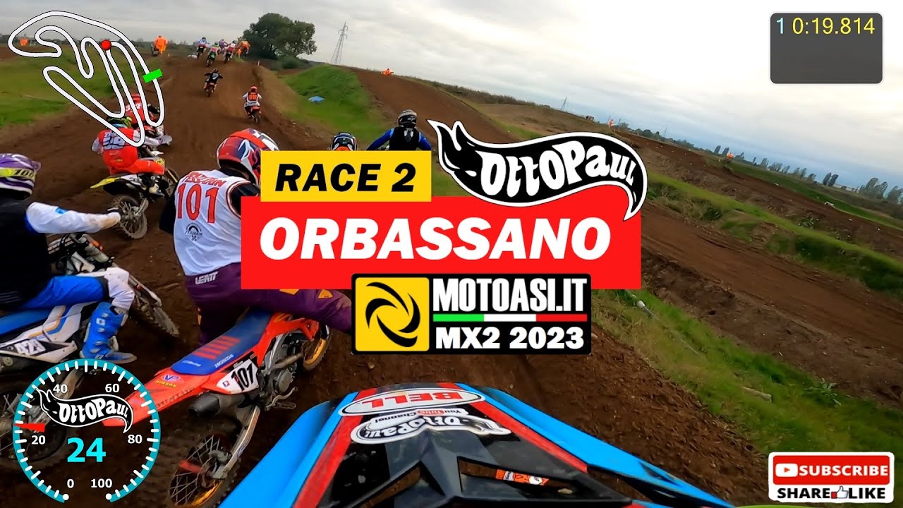 MX Orbassano Racing - Motoasi MX2 Sport - Gara 2 - 01 novembre 2023 in 4K