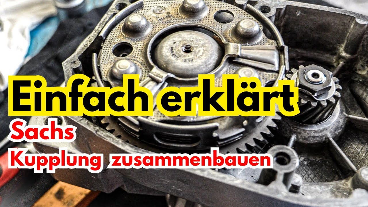 Sachs Motorblock Kupplung einabuen⚙️ (503 Motor Teil 5)
