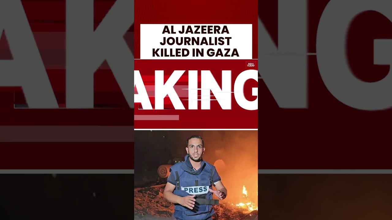 Al Jazeera Journalist Anas Al-Sharif Killed In Gaza: Israel Claims He Was A Hamas Operative