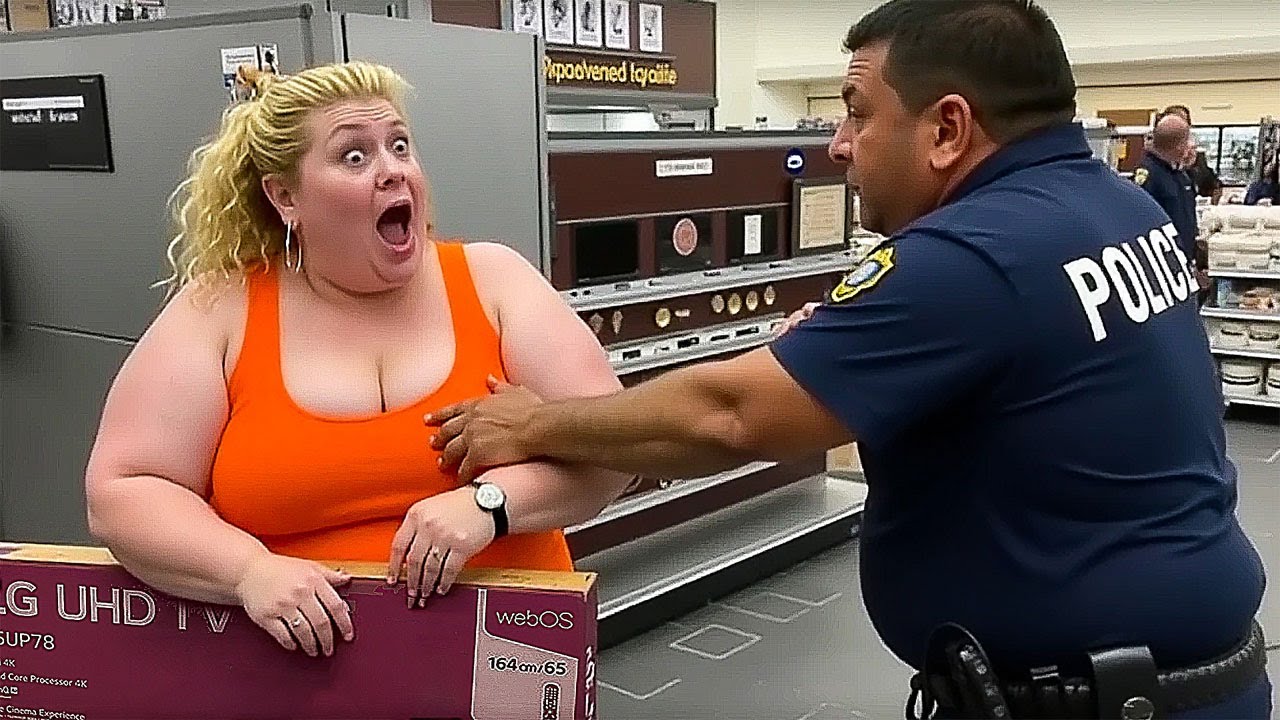 When Entitled Shoplifters Get Stopped by Cops in the Act
