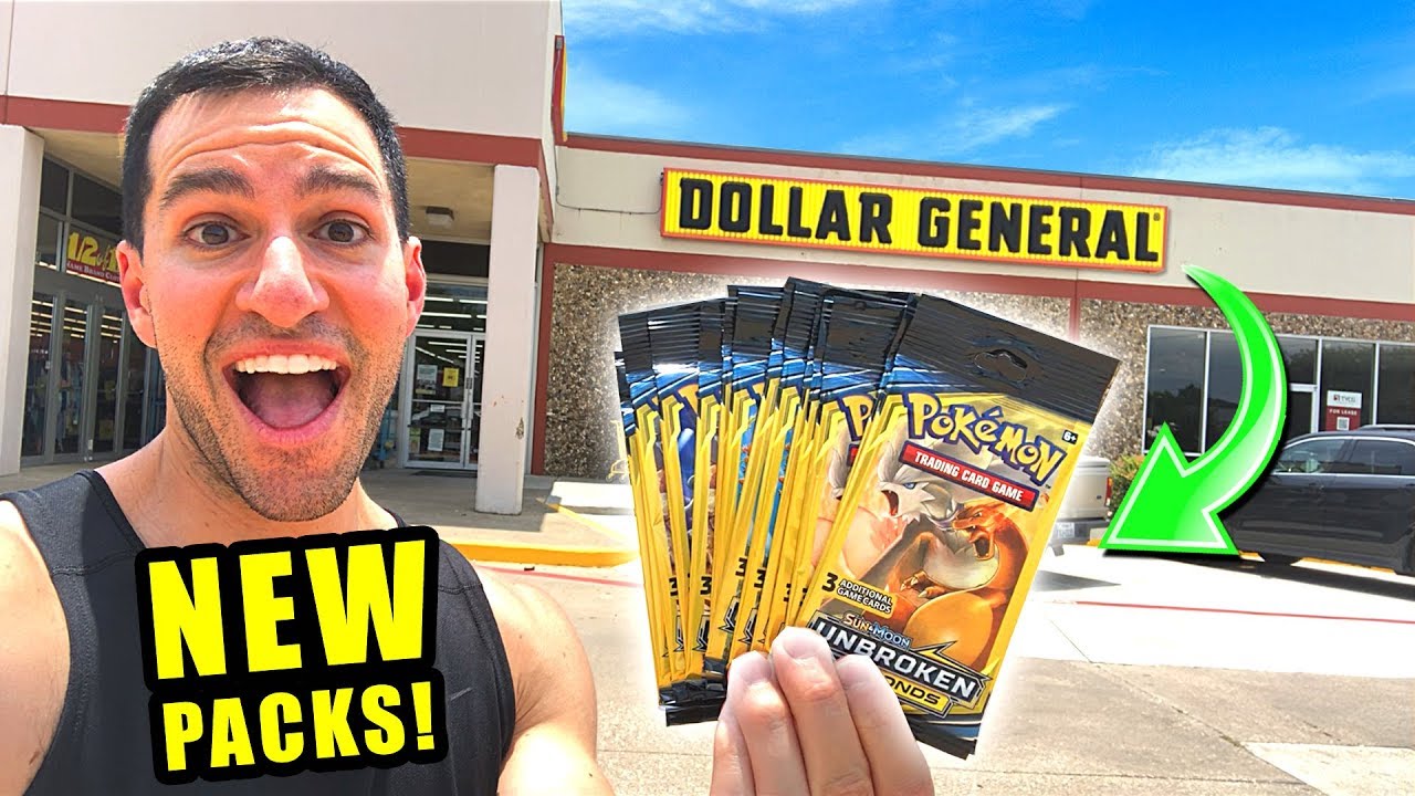 *DOLLAR GENERAL HAS NEW POKEMON CARDS!* Opening UNBROKEN BONDS Booster Packs From The Store!