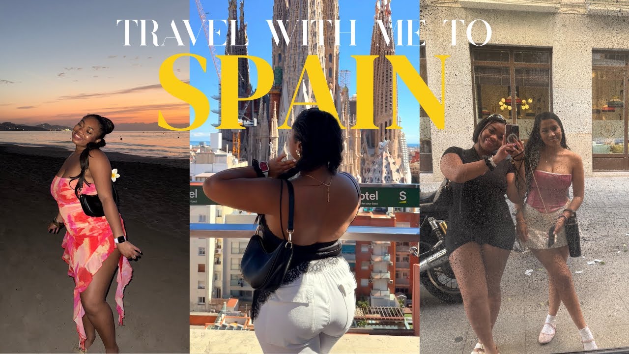 TRAVEL TO SPAIN WITH ME 🌺 Barcelona + Madrid + Ibiza | Eats, Nightlife & Adventure