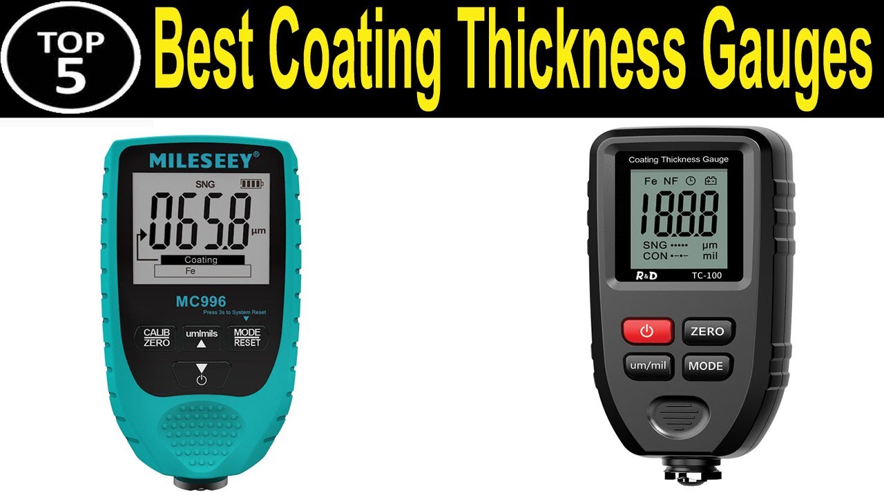 TOP 5 BEST Coating Thickness Gauges Review 2023