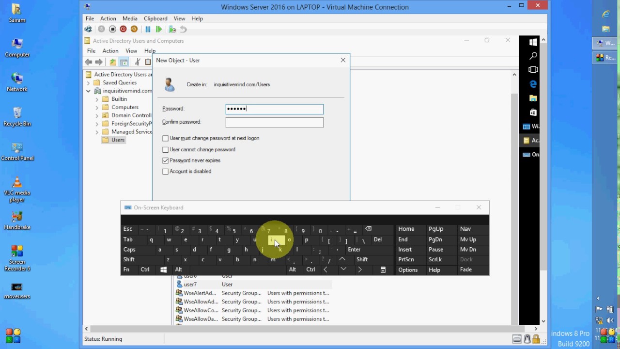 Enforce Password Policy in Windows Server 2016.