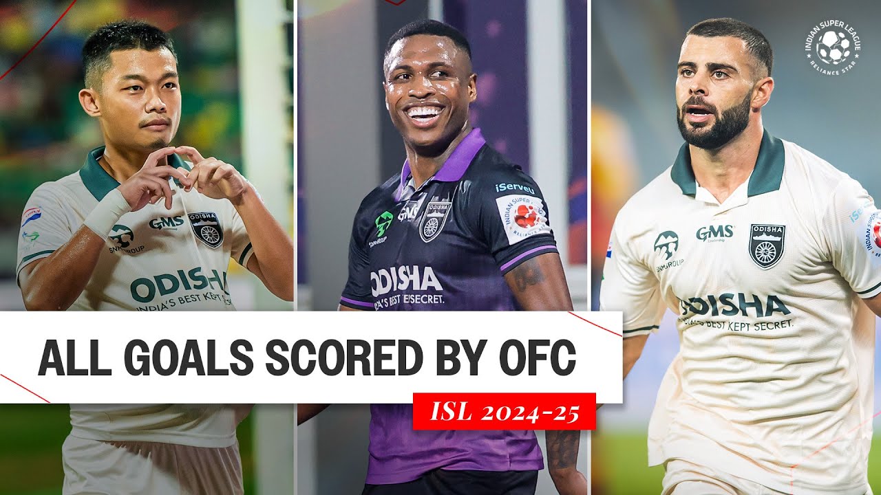 Odisha FC's All Goals in ISL 2024-25