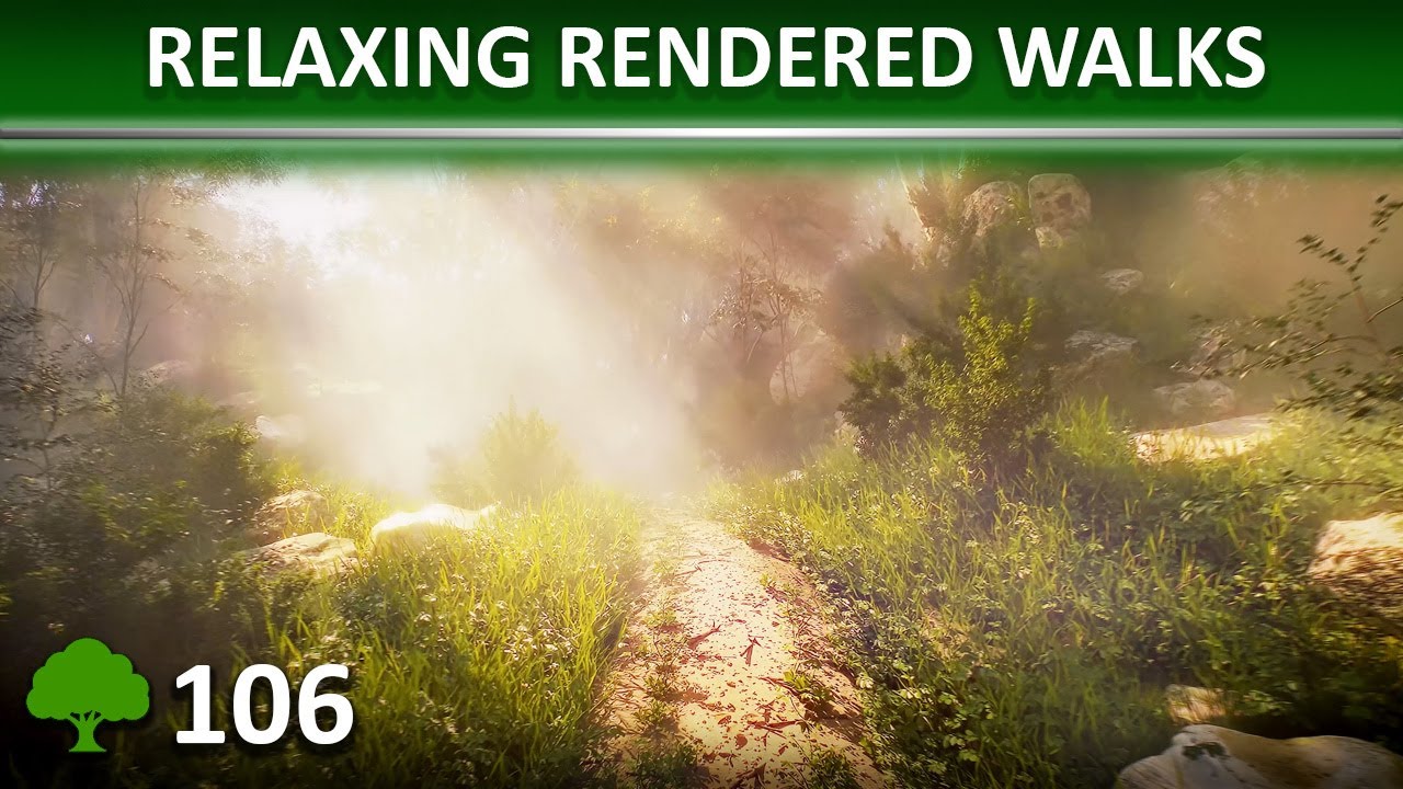 Relaxing rendered walk 106