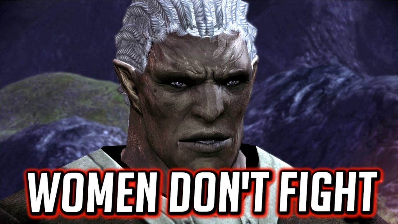 Women Are Not Warriors - Sten, Dragon Age Origins