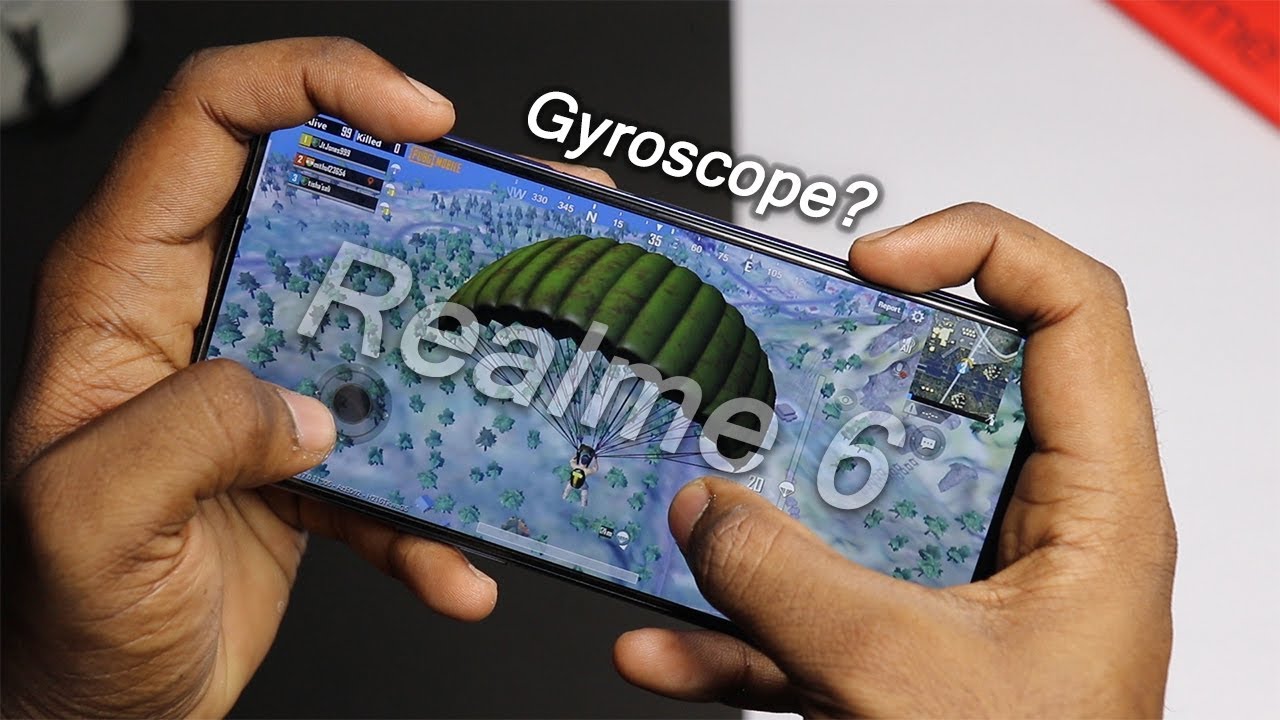 Realme 6 Gyroscope Test With PUBG! 4 Gb Ram Heating issue?