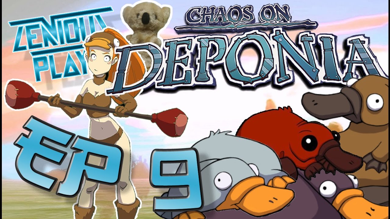 Chaos on Deponia #9 Protect Platapus for Lady Goal (Full Game Play Through)