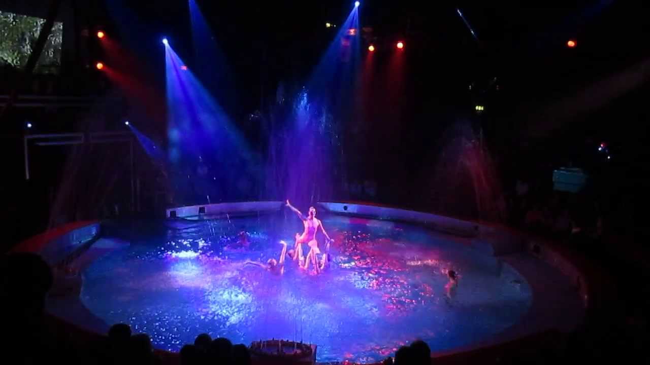 Great Yarmouth Hippodrome - Circus Ring Transformation into Swimming Pool