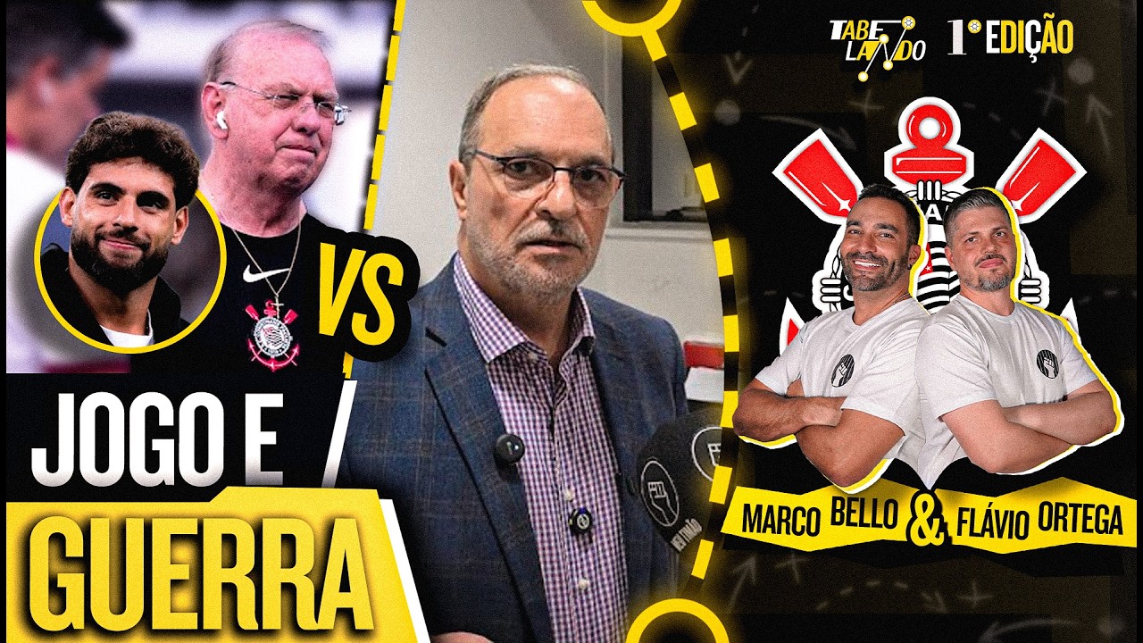 CORINTHIANS BUSCA REABILITAÇÃO NO BRASILEIRÃO | STABILE TENTA NOVAMENTE DERRUBAR TUMA