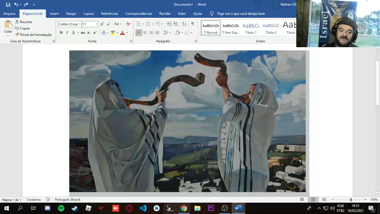 Você precisa ouvir o som das duas trombetas de prata e dos shofarot!