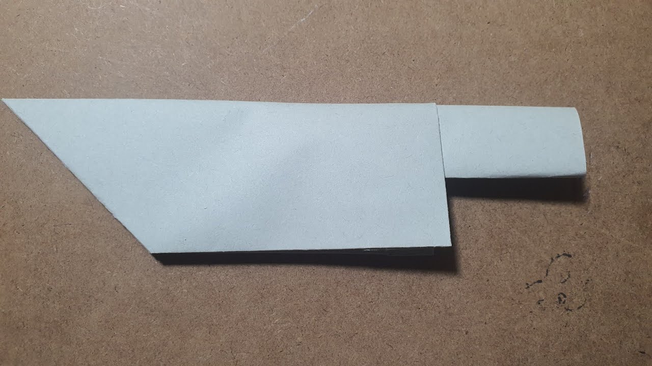 How to make a paper easy Knife