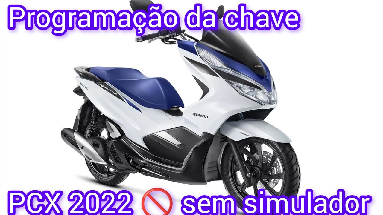 Programação da chave Honda PCX em bancada máquina de codificação de scooter Honda e Yamaha MO32Bits 