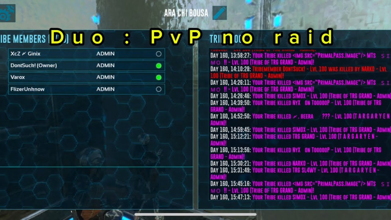 ARK MOBILE || PvP no Raid : Part 1 
