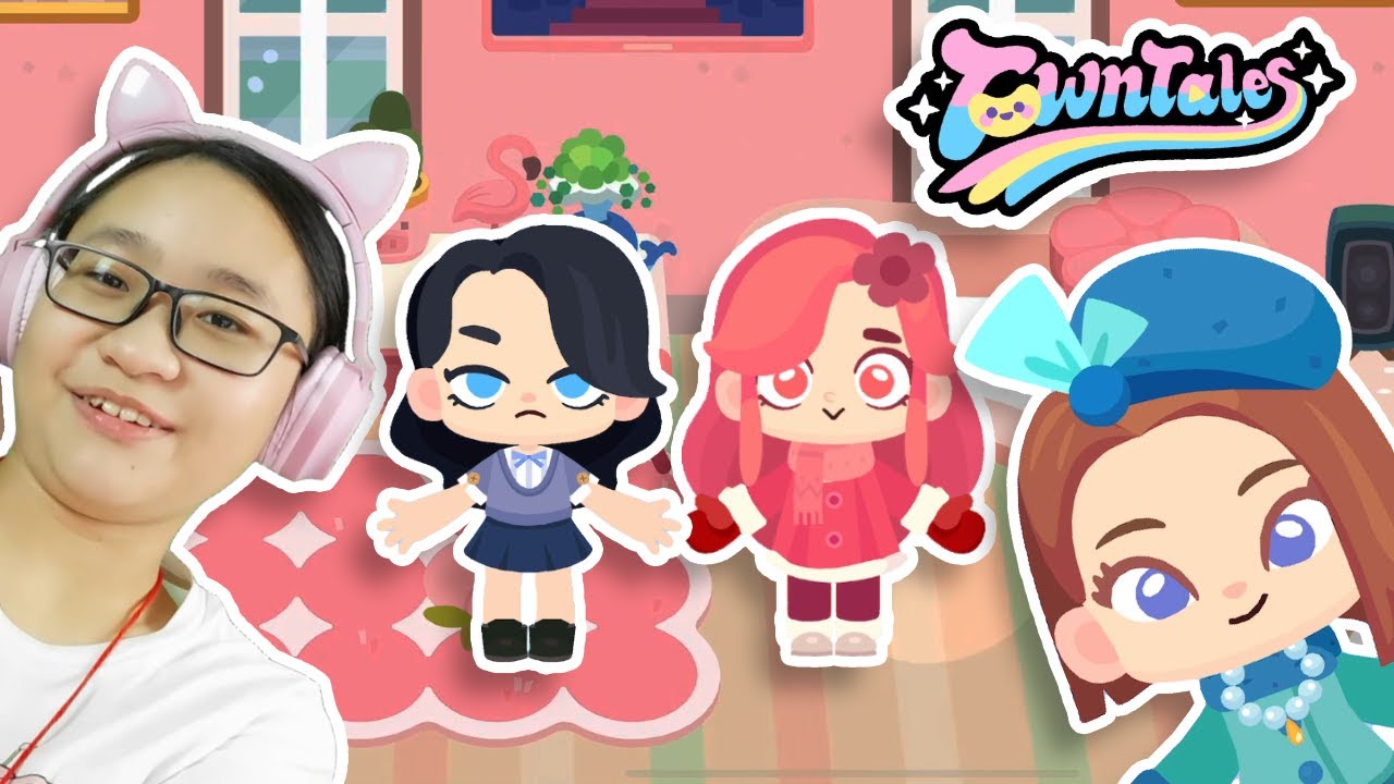 Dr Panda TownTales - I made Britney and Vidia in Dr Panda Towntales!!!