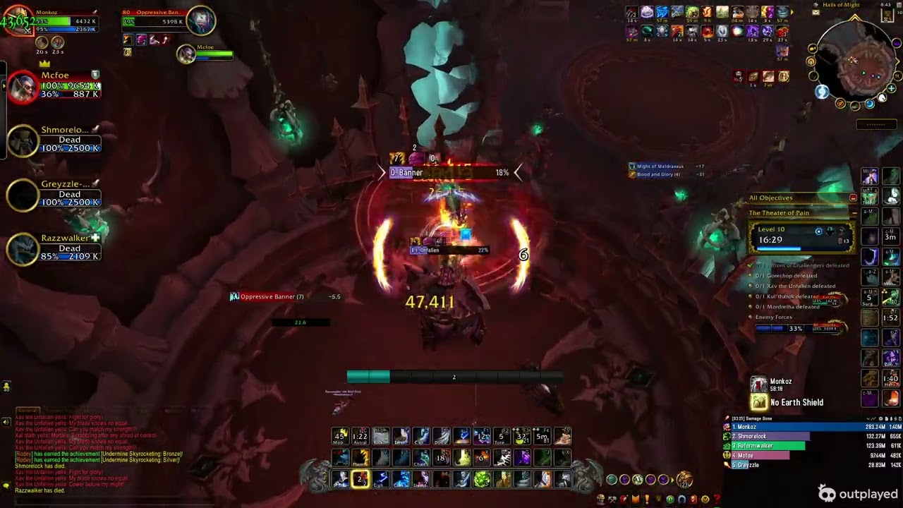World 1st speedkill Xav the Unfallen