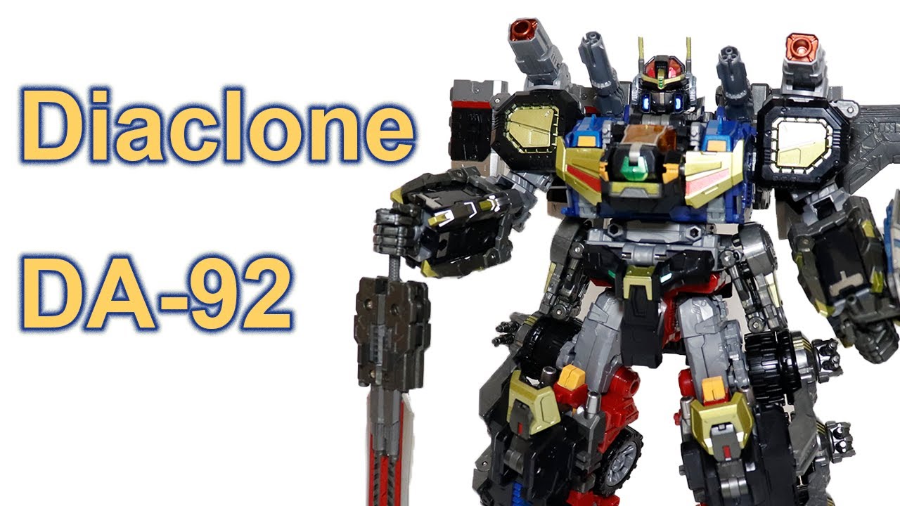 [扭下公仔] Diaclone DA-92 POWERED CONVOY Review