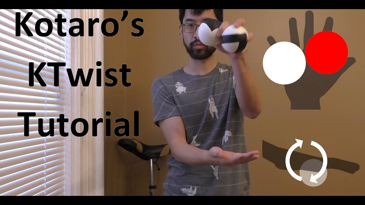 IJA Ball Juggling Tutorial - Kotaro's KTwist - Ely Doan - Patreon Sponsored