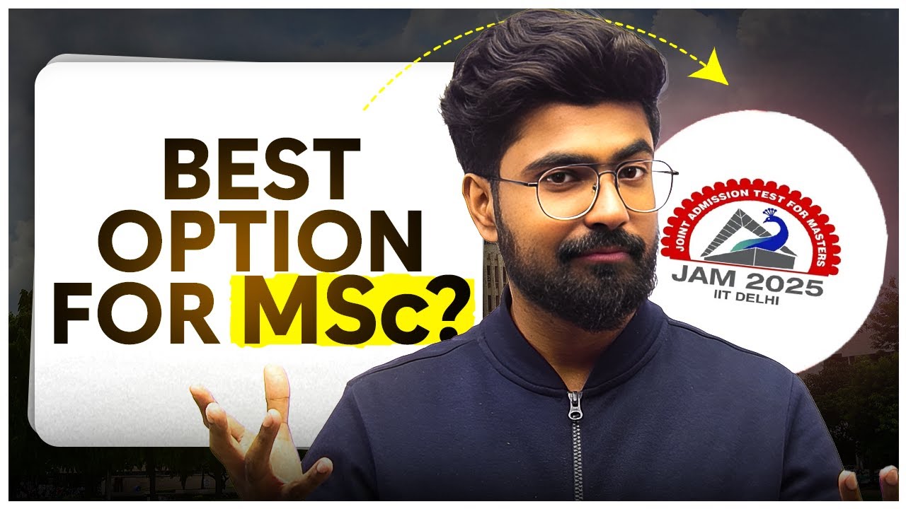 Best Option for MSc - IIT JAM 🔥 | India's Top Government Institutes 🚀