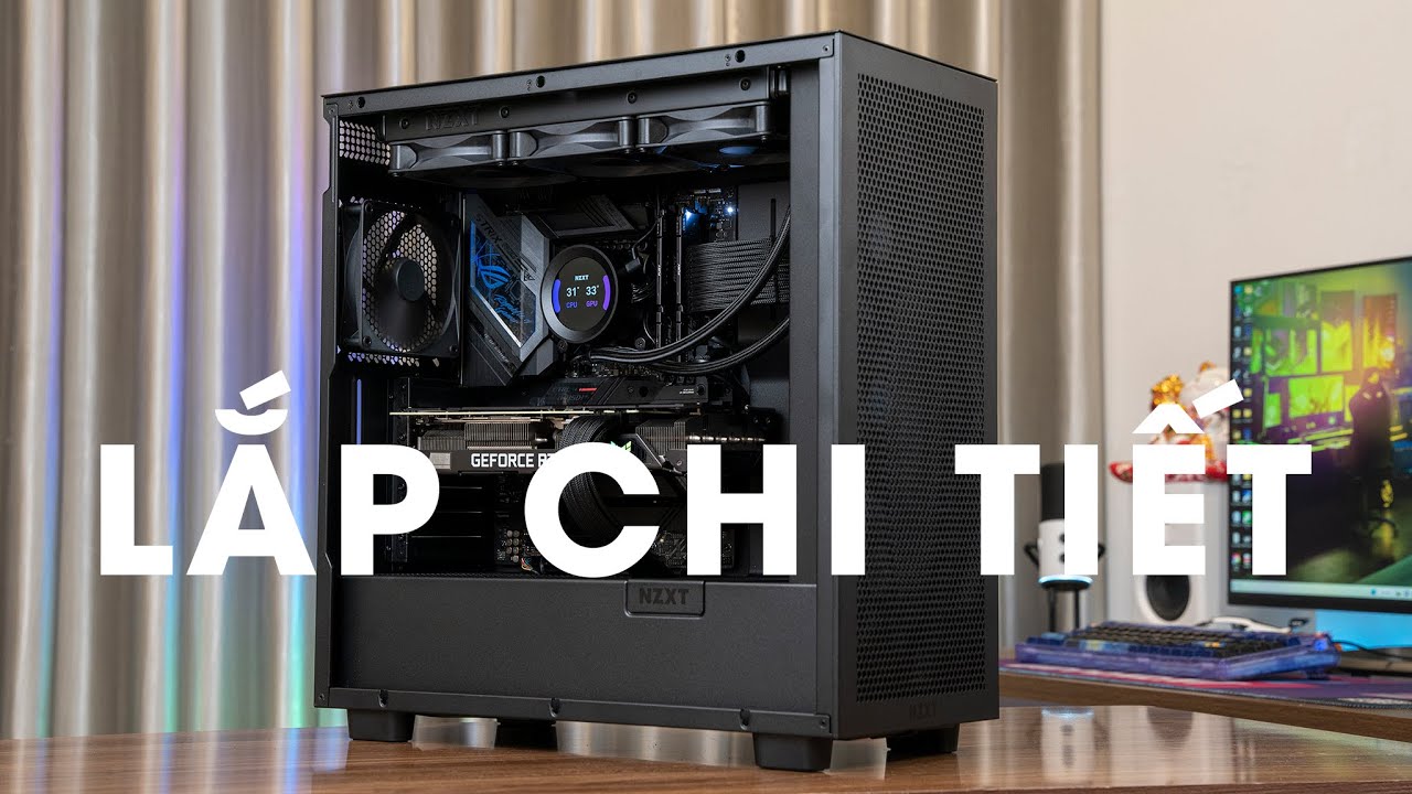 PC 60 Triệu cực mạnh với i9 13900K - 32Gb DDR5 - RTX 3080 12Gb - Vỏ tản NZXT