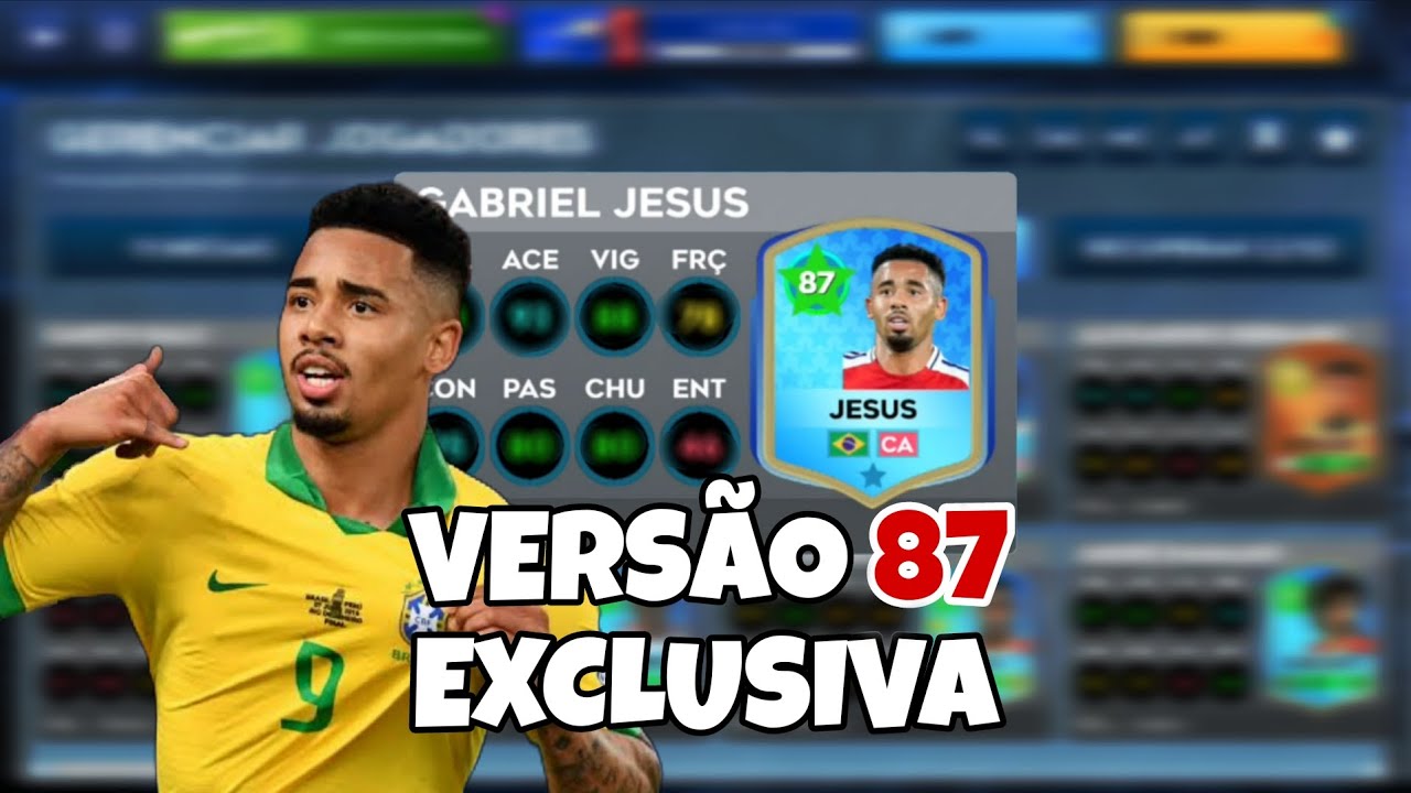 Absurdo !! Upei o Gabriel Jesus (87) no DLS 26 😱