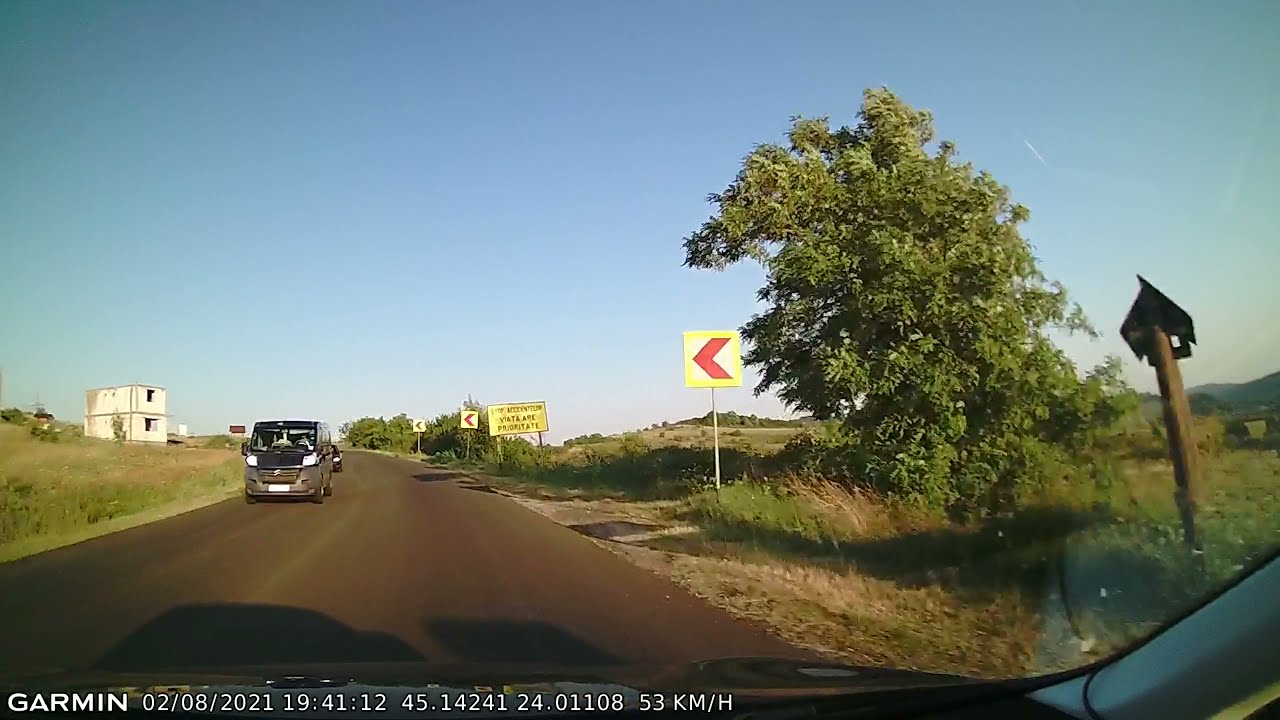 DRIVE #1595: Târgu Jiu-Râmnicu Vâlcea (Romania) (timelapse 4x) *Read Description*