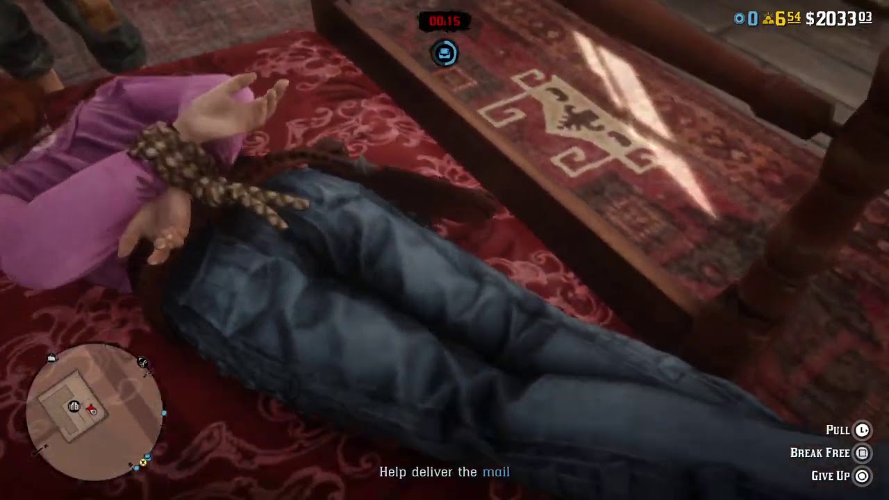 Red Dead Online - Hogtied and kidnapped