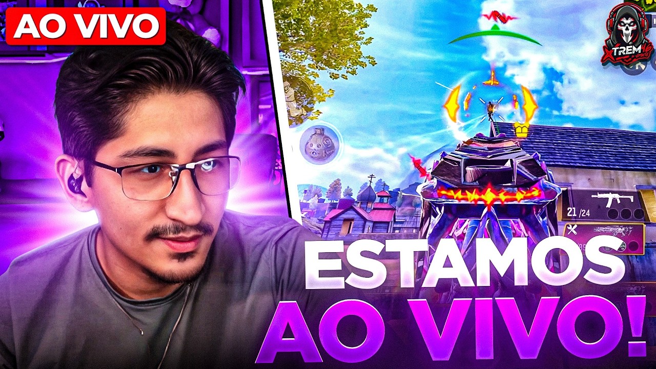 XTREINO 20H & 22H CHAMAAA🔥 COD: MOBILE BATTLE ROYALE
