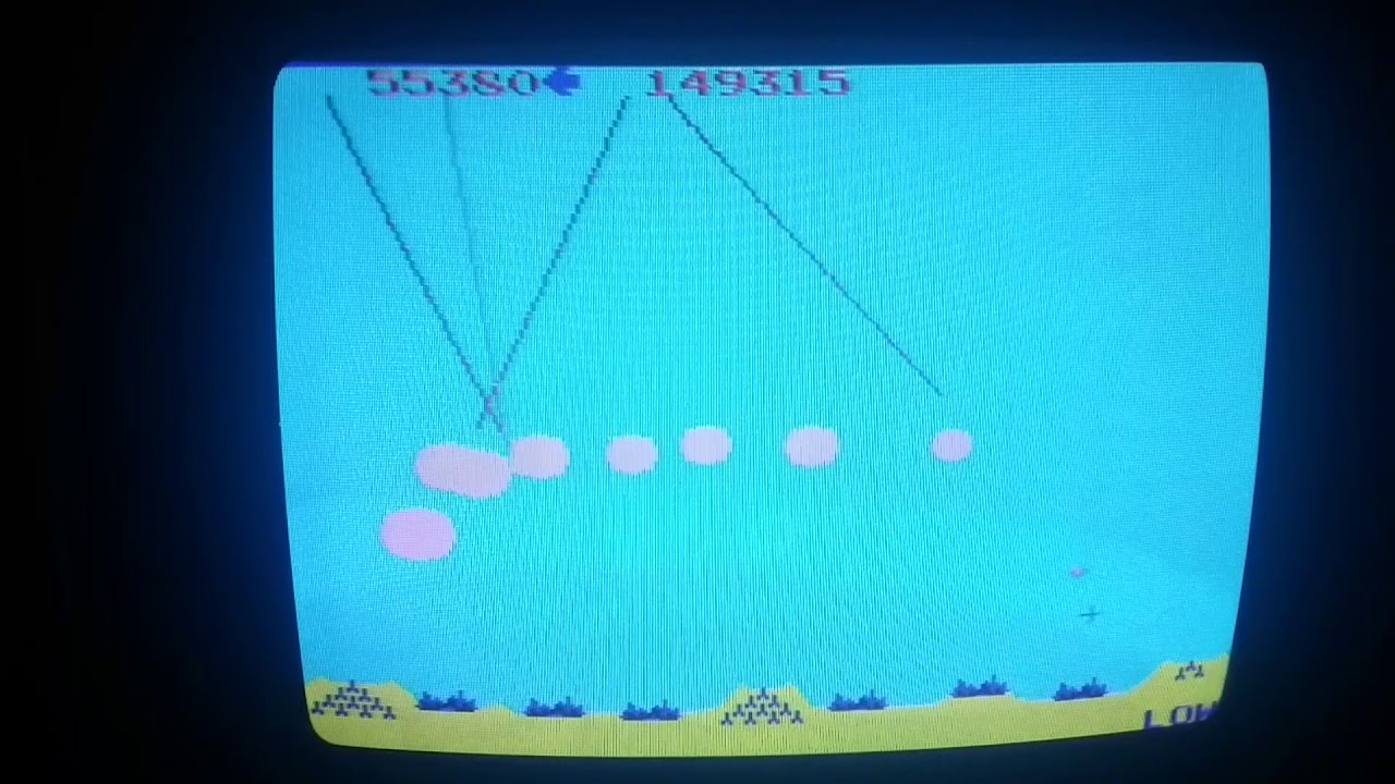 Missile Command Arcade 228,810