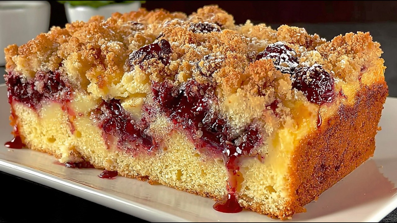 Family CAN'T STOP Eating This German Yogurt Apple Crumble Cake
