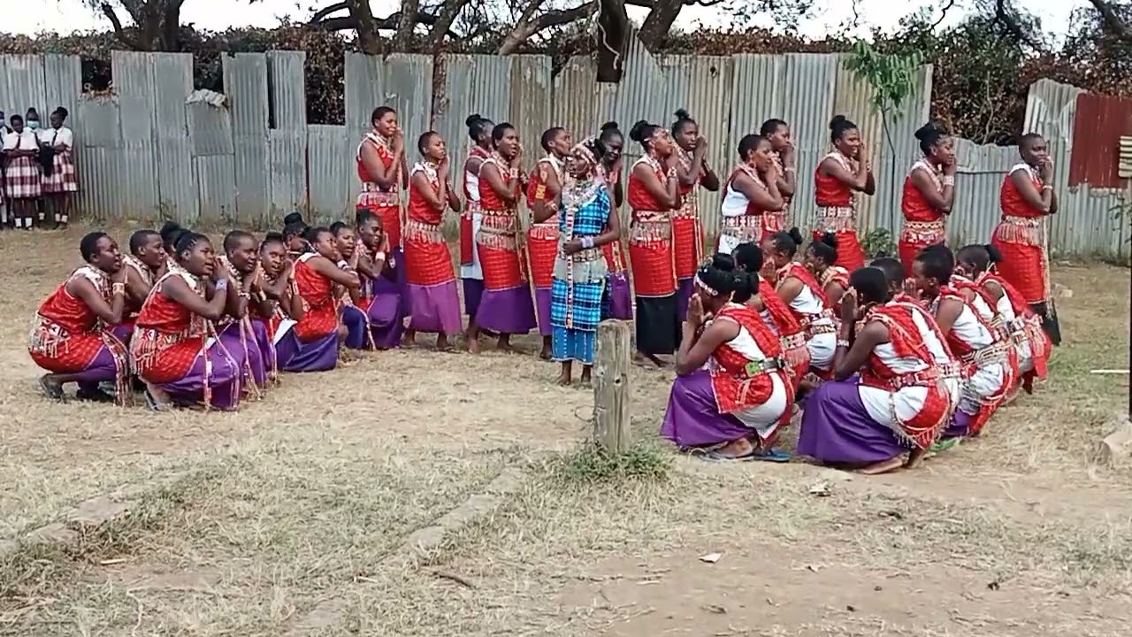 maasai girls secondary school sacred song.