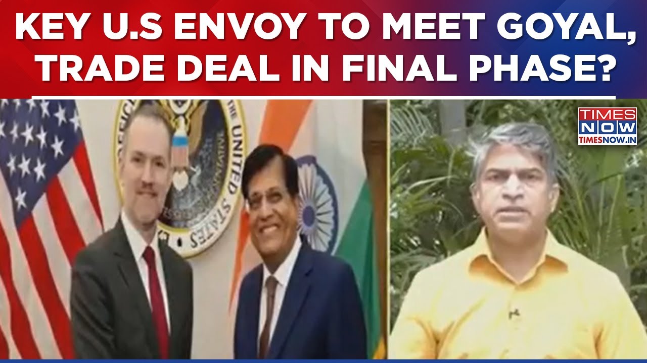 US-India Trade Deal Nears Finish Line? Key US Envoy To Meet Piyush Goyal Amid Tariff Tensions