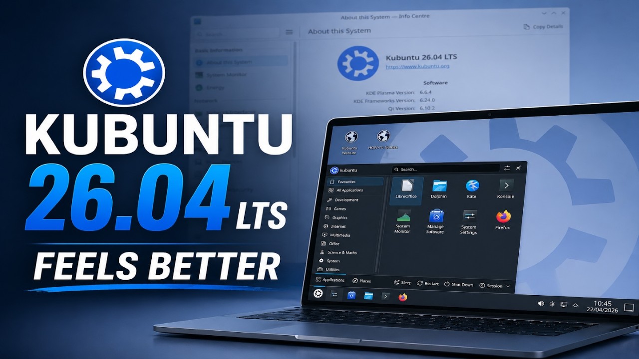 Kubuntu 26.04 LTS &mdash; краткий обзор Kubuntu KDE 26.04 Plasma Edition!