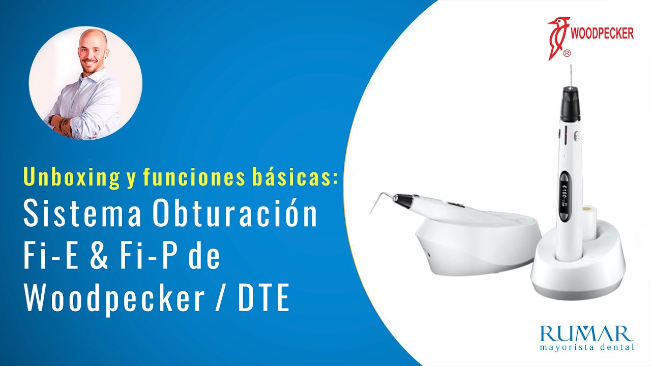 Sistema de Obturación Eléctrico Gutapercha Fi-E + Fi-P Woodpecker | Unboxing  y Funciones básicas