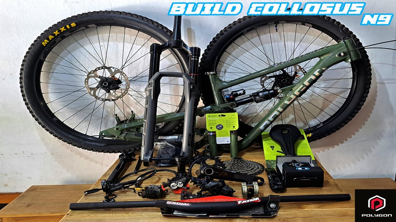 MERAKIT SEPEDA POLYGON COLLOSUS N9 //BUILD//POLYGON BIKES