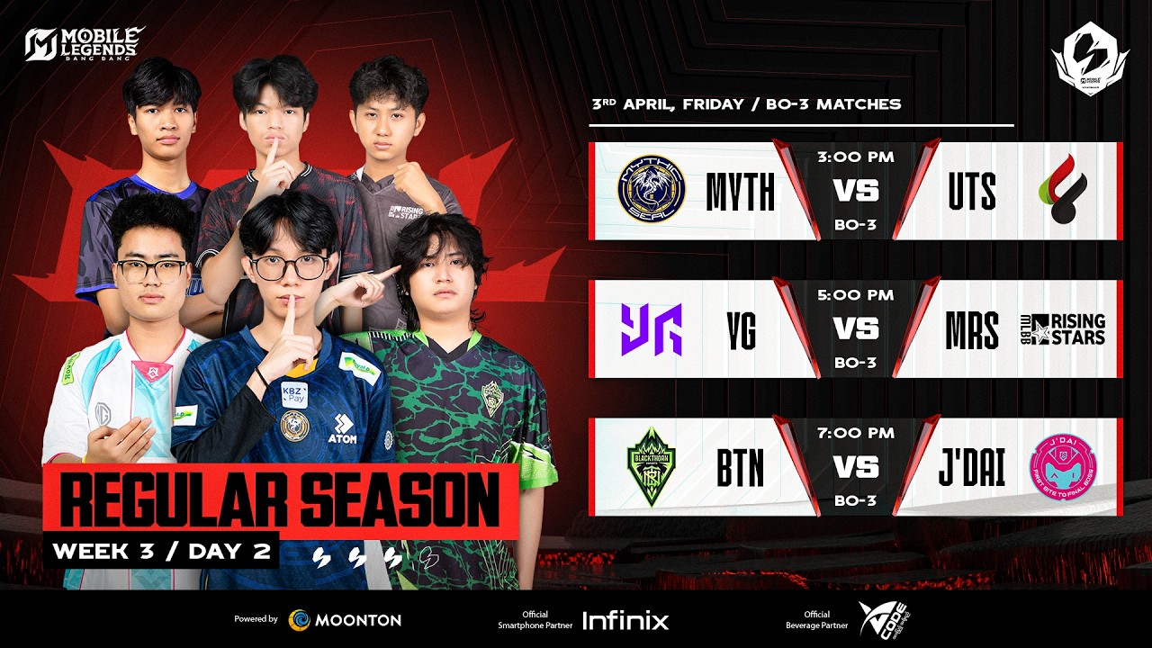 🔴 MSL MM Season 3 | Regular Season | W3D2