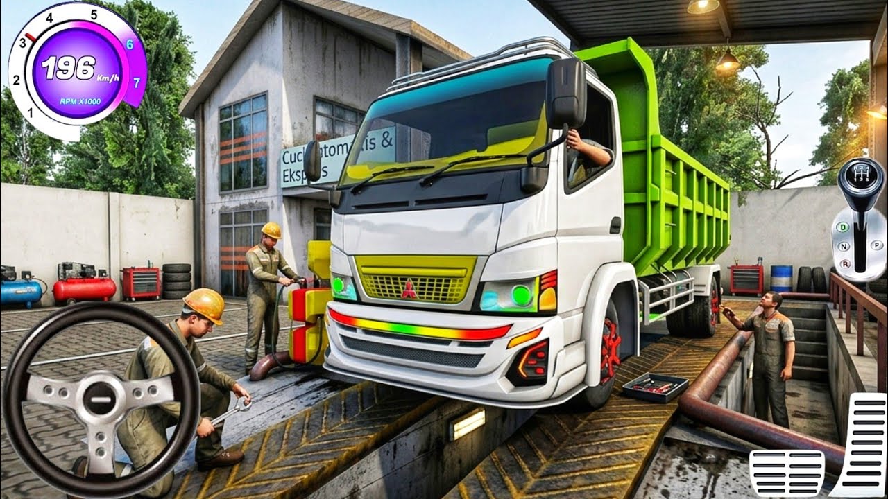 ES Truck ID Driving 3D Truck Game Real Truck Driver Games Road Construction 2026 Android Gameplay